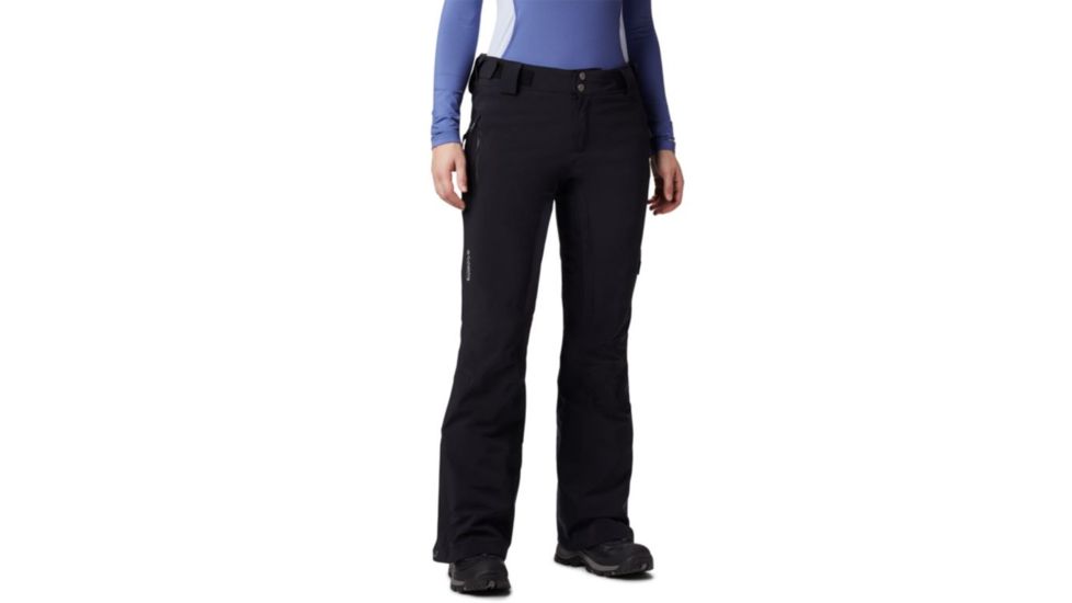 Columbia Powder Keg II Pant - Womens, Black, Small Waist, Regular Inseam, 1823061010-S