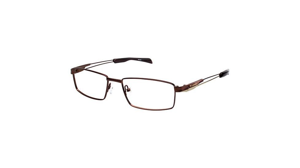 Columbia POWELL LAKE Single Vision Prescription Eyeglasses - Frame DARK GREEN/GOLD CBPOWELLLK01