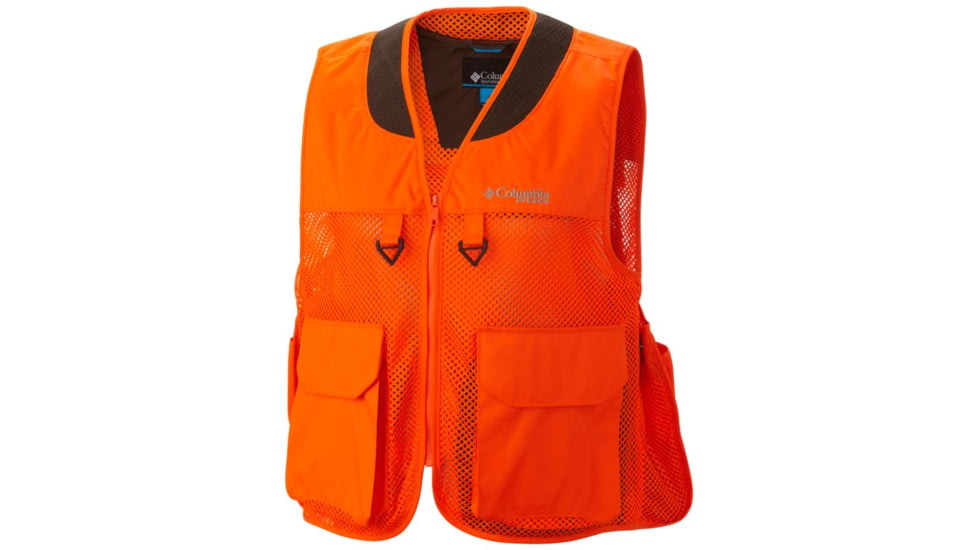 Columbia Ptarmigan Bird Vest, Blaze, S - Mens, 1618961620-S