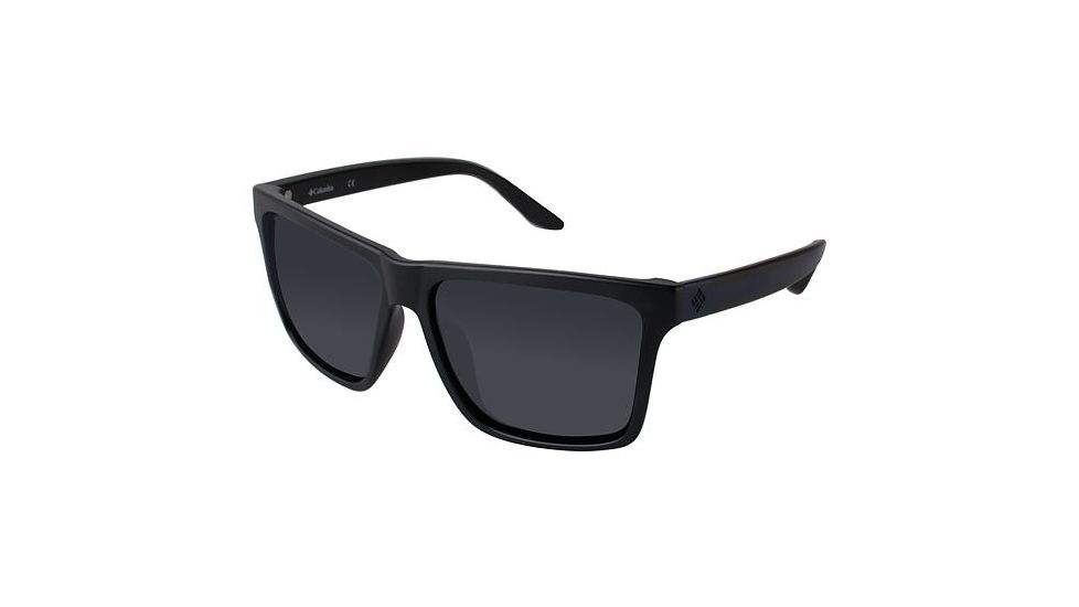 Columbia Quincy Single Vision Prescription Sunglasses CBQUINCY02 - Frame Color Matte Black