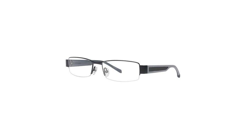 Columbia Raja Progressive Prescription Eyeglasses - Frame Semi Matte Carbon Grey/Blue CBRAJA03