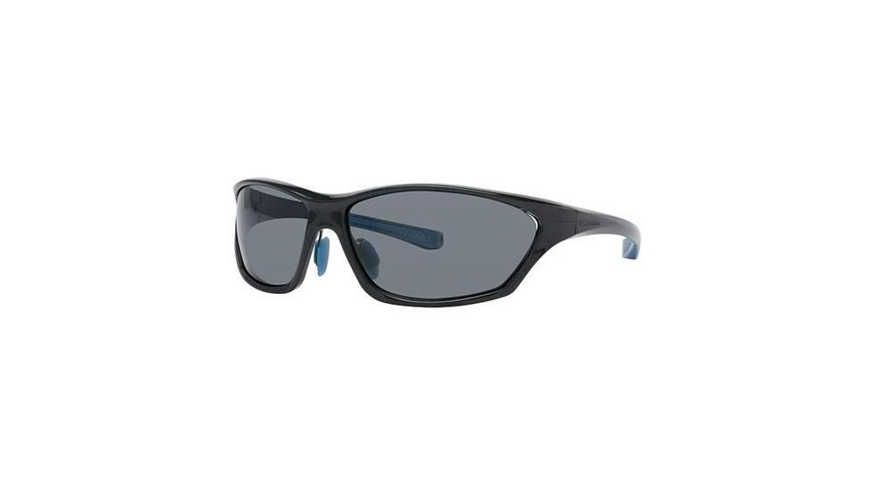 Columbia Rapid Descent Sunglasses - Frame Metallic Black fade to Oxide Blue, Size 65/14mm CBRAPIDDSCNTPZ02