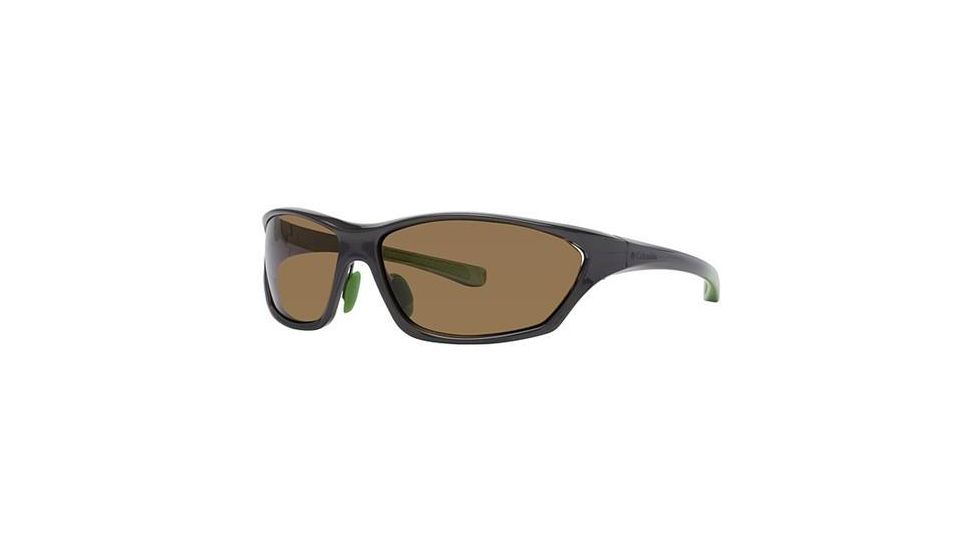 Columbia Rapid Descent Sunglasses - Frame Metallic Grappa fade to Meadow Green, Size 65/14mm CBRAPIDDSCNTPZ04