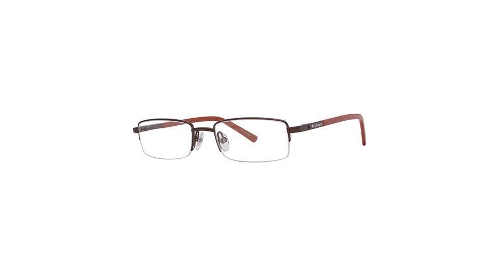 Columbia Raven Progressive Prescription Eyeglasses - Frame Brown/Heatwave Orange, Size 48/17mm CBRAVEN01