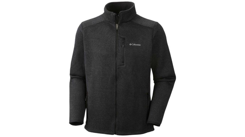 Columbia Rebel Ravine Fleece Jacket - Men's-Black/Graphite-Small