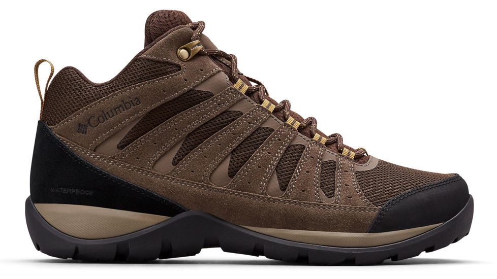 Columbia Redmond V2 Mid Waterproof Hiking Boots - Mens, Cordovan, Baker, Medium, 13, 1865081231-13