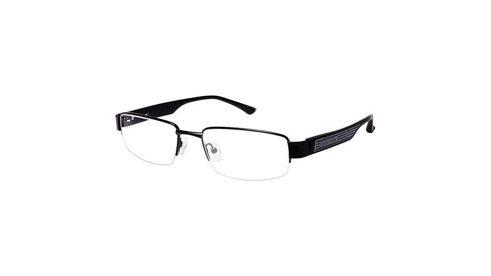 Columbia Revelstoke Single Vision Prescription Eyeglasses - Frame BLACK/GREY CBREVELSTOKE02
