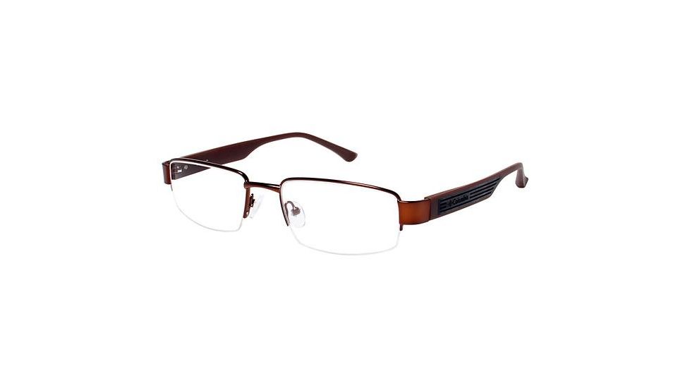 Columbia Revelstoke Single Vision Prescription Eyeglasses - Frame BROWN/BLACK CBREVELSTOKE01