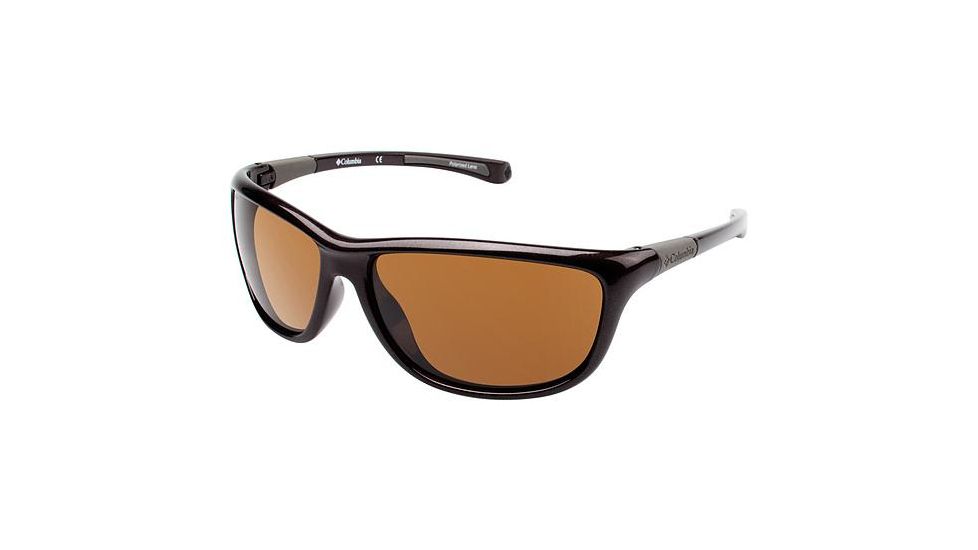 Columbia RIGA Single Vision Prescription Sunglasses CBRIGA03 - Frame Color Metallic Grappa/Grey