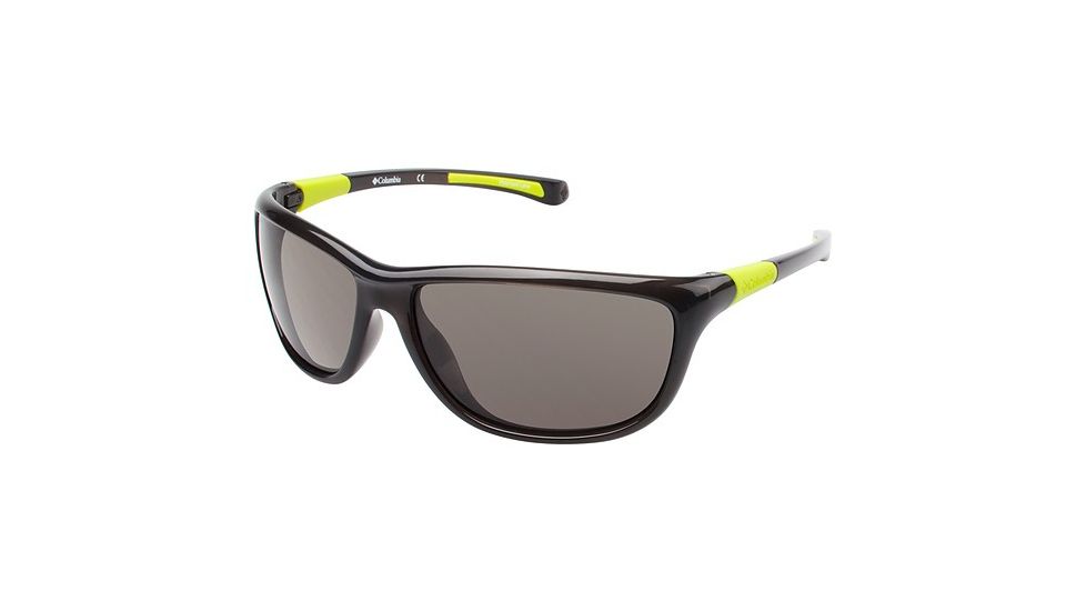Columbia RIGA Single Vision Prescription Sunglasses CBRIGA02 - Frame Color Translucent Grey/Chartreuse