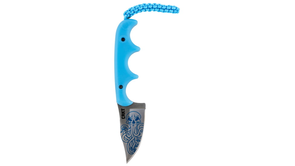 Columbia River 2387O Minimalist Bowie Cthulhu 2.13 Fixed Plain Satin 8Cr13MoV S