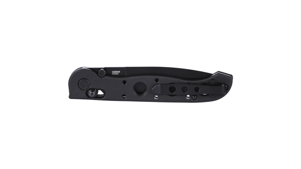 CRKT M16?03XK Folding Knife, 3.57in, D2 Tool Steel Blade, Drop Point Blade, Black G10 Handle, M16-03XK