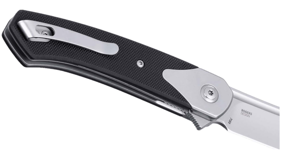 CRKT Viento Assisted Opening Folding Knife, 3.23in, D2, Sheepsfoot, G10 Black Handle, 7135