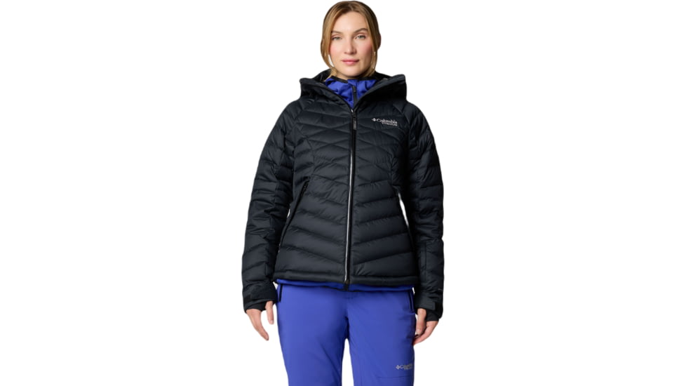 Columbia Roaring Fork II Down Jacket - Womens, Black, Small, 2085531010-S