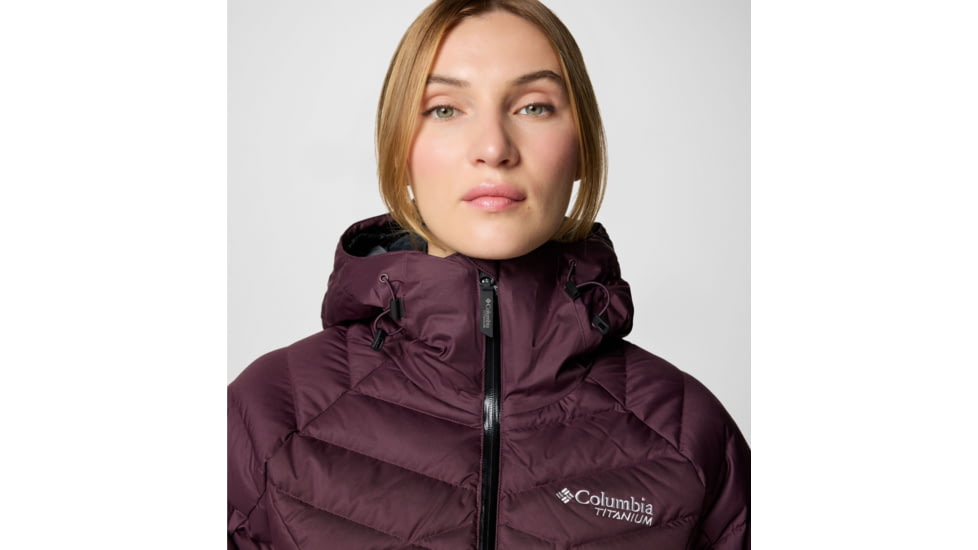 Columbia Roaring Fork II Down Jacket - Womens, Moonvista, Small, 2085531607-S
