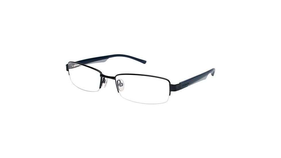 Columbia Rogers Peak Progressive Prescription Eyeglasses - Frame Black/Blue CBROGERSPEAK02