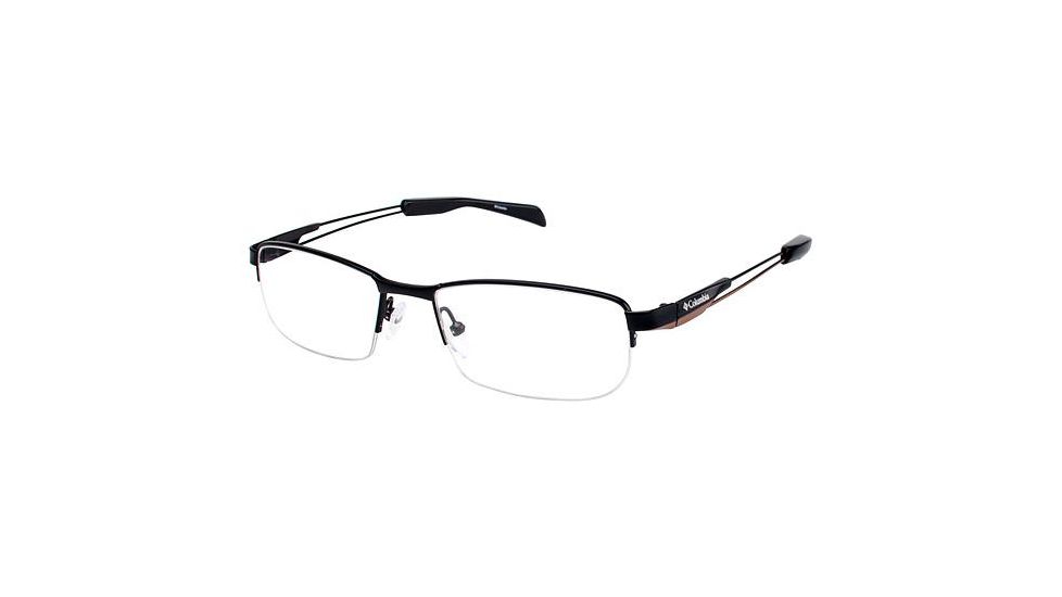 Columbia RONAN LAKE Single Vision Prescription Eyeglasses - Frame BLACK/ORANGE CBRONANLK02