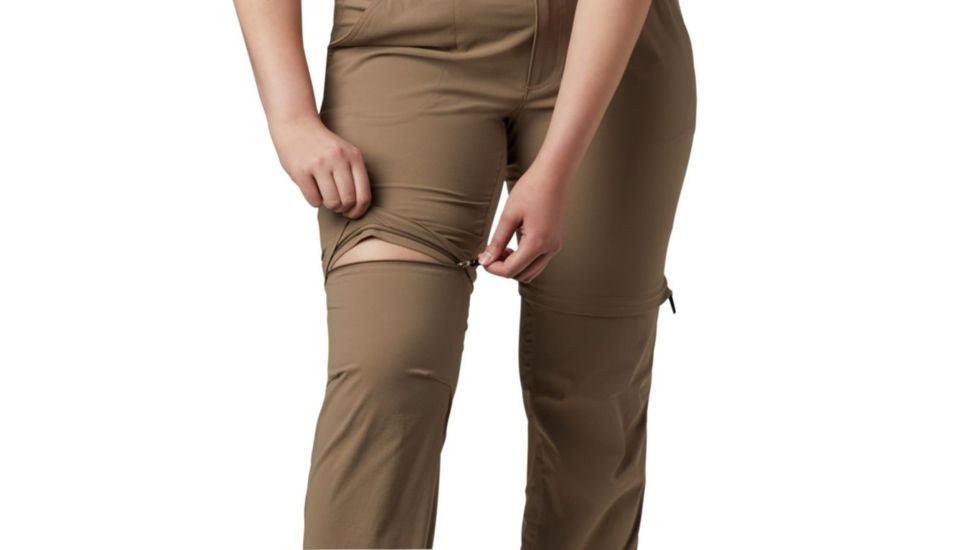 Columbia Saturday Trail II Convertible Pant, Truffle, 4, S - Womens, 1579851211-4-S