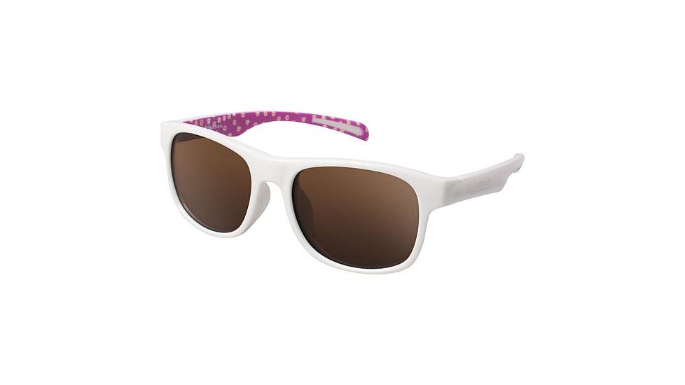 Columbia SAWYER 200 Progressive Prescription Eyeglasses - Frame Shiny White/Heart Drops, Size 50/17mm CBSAWYER20006