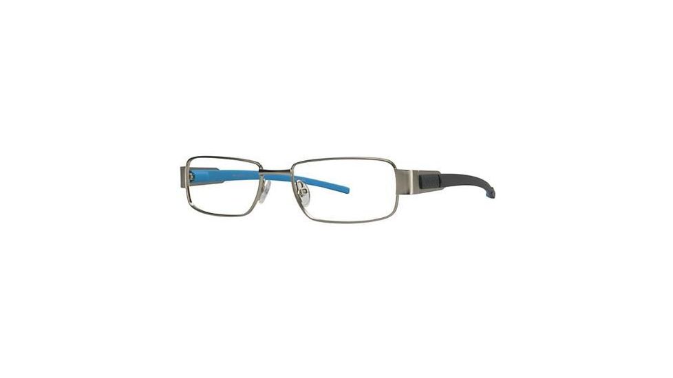 Columbia Selkirk Progressive Prescription Eyeglasses - Frame Silver/Blue, Size 52/16mm CBSELKIRK02