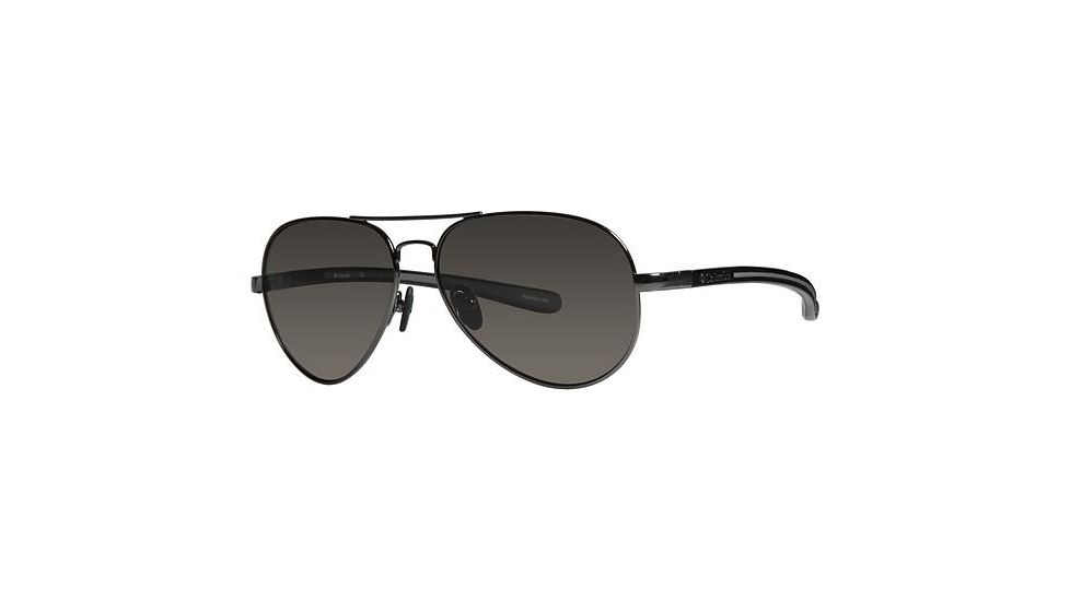 Columbia Seneca Eyeglass Frames - Frame Shiny Gunmetal, Black/Grey, Lens Color Grey CBSENECA03