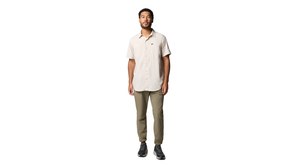 Columbia Sharpe Canyon Pants - Mens, Stone Green, L, XL, 2114731-397-XL-L