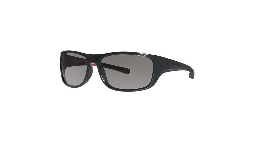 Columbia ShooFly Sunglasses - Frame Shiny Black/Thunderbird Red, Lens Color Grey, Size 56/14mm CBSHOOFLYPZ602