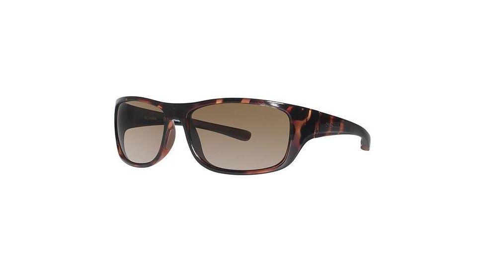Columbia ShooFly Sunglasses - Frame Signature Tortoise, Lens Color Brown, Size 56/14mm CBSHOOFLYPZ620