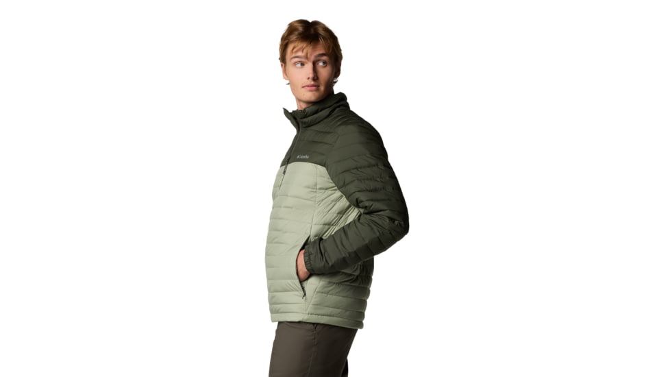 Columbia Silver Falls II Jacket - Mens, Safari/Greenscape, XL, 2098731-348-XL