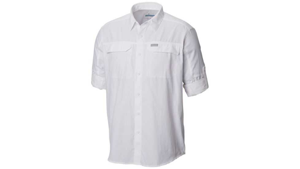 Columbia Silver Ridge 2.0 Long Sleeve Shirt - Mens, White, Large, 1839311100-L