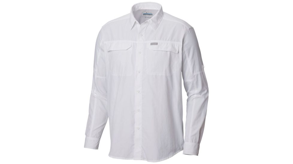 Columbia Silver Ridge 2.0 Long Sleeve Shirt - Mens, White, Large, 1839311100-L