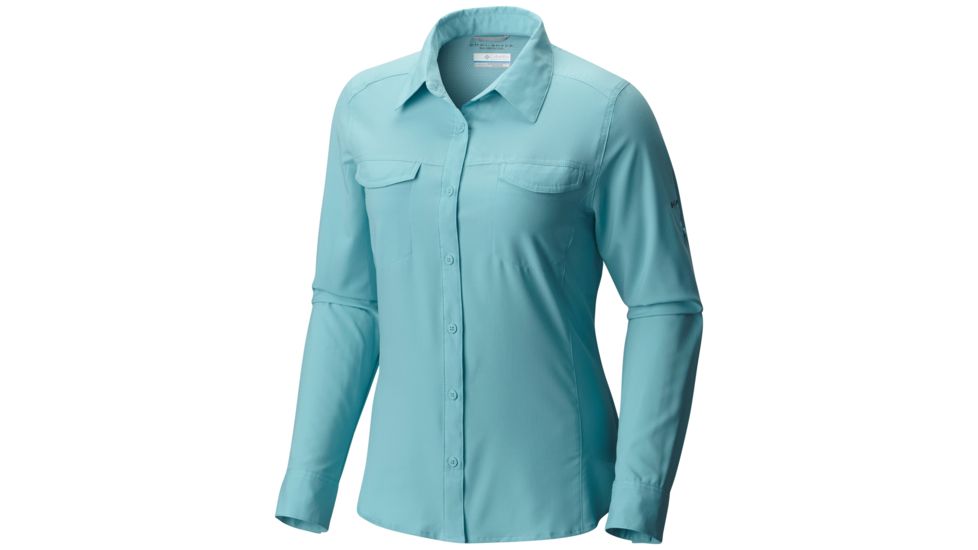 Columbia Silver Ridge Lite Long Sleeve Shirt - Women's-Iceberg-Small