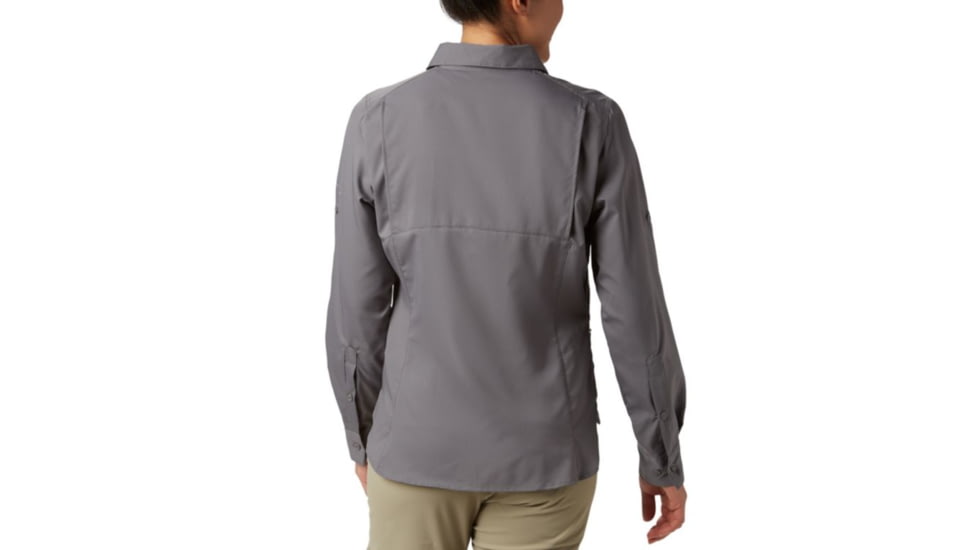 Columbia Silver Ridge Lite Long Sleeve Shirt - Womens, City Grey, Extra Small, 1714371023-XS