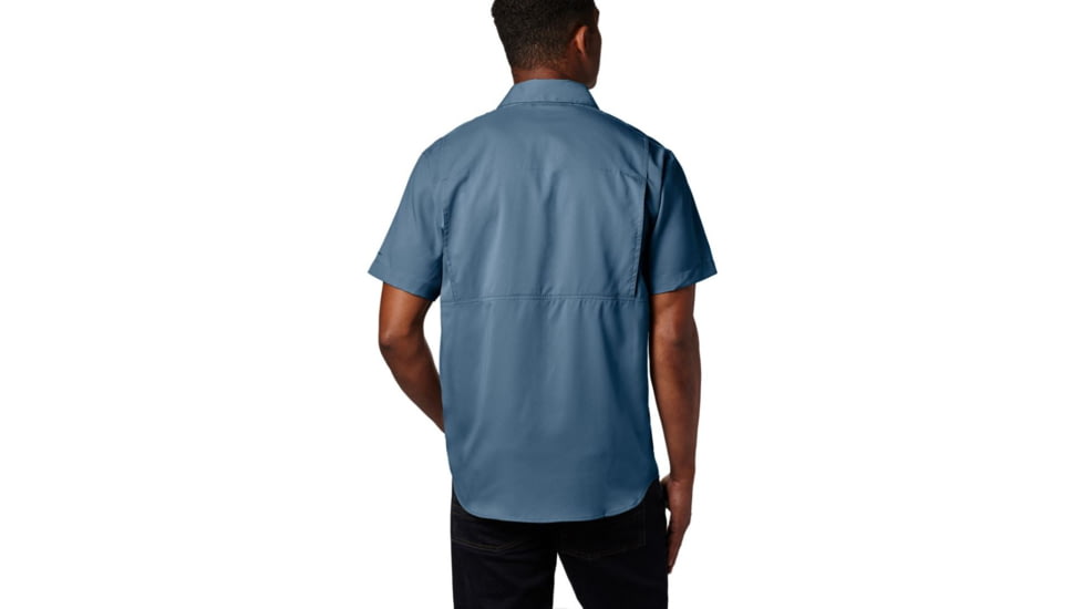 Columbia Silver Ridge Lite Short Sleeve Shirt - Mens, Steel, S, 1654311413S
