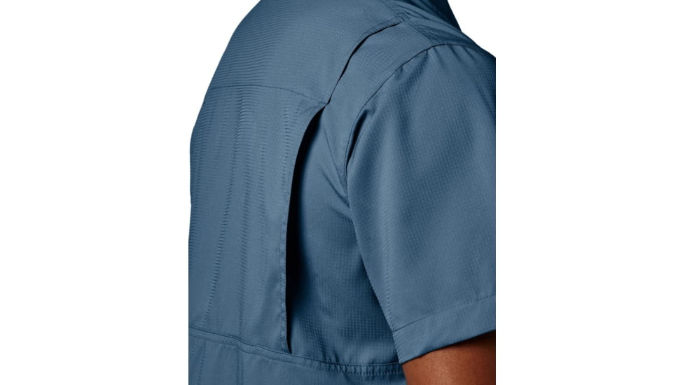 Columbia Silver Ridge Lite Short Sleeve Shirt - Mens, Steel, S, 1654311413S