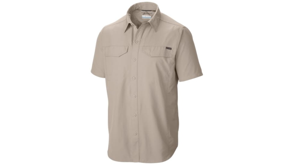 Columbia Silver Ridge Lite Short Sleeve Shirt - Mens-Fossil-XX-Large 280131