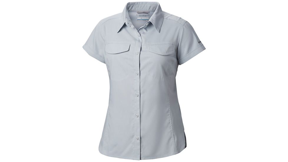 Columbia Silver Ridge Lite Short Sleeve - Womens, Cirrus Grey, Small, 1836681031-S