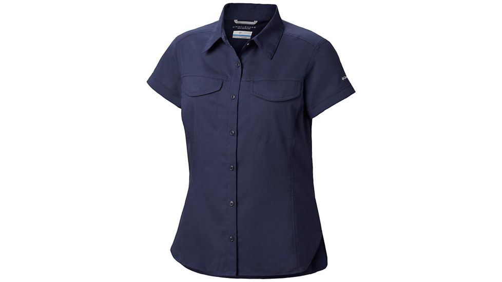 Columbia Silver Ridge Lite Short Sleeve - Womens, Nocturnal, Small, 1836681466-S