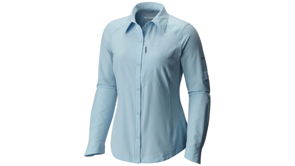 Columbia Silver Ridge Long Sleeve Shirt - Women's-Oxygen-Large