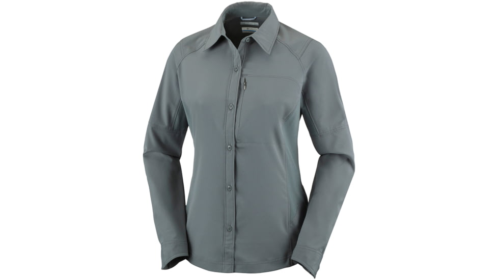 Columbia Silver Ridge Long Sleeve Shirt - Women's-Sedona Sage-X-Large