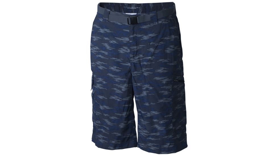 Columbia Silver Ridge Printed Cargo Short - Men's-India Ink Digi Camo-38 Waist