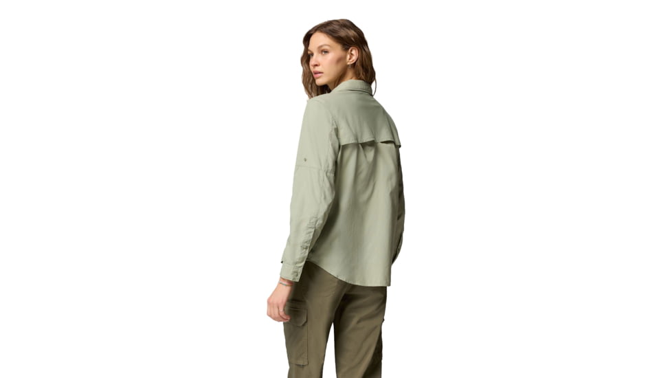 Columbia Skien Valley Long Sleeve Shirt - Womens, Safari, Extra Large, 2119281348-348-XL