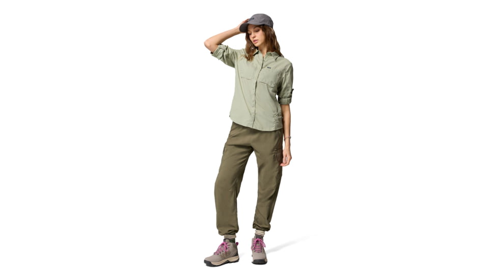 Columbia Skien Valley Long Sleeve Shirt - Womens, Safari, Extra Large, 2119281348-348-XL