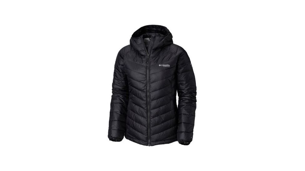 Columbia Snow Country Hooded Jacket - Womens, Black, Small, 1823071010-S