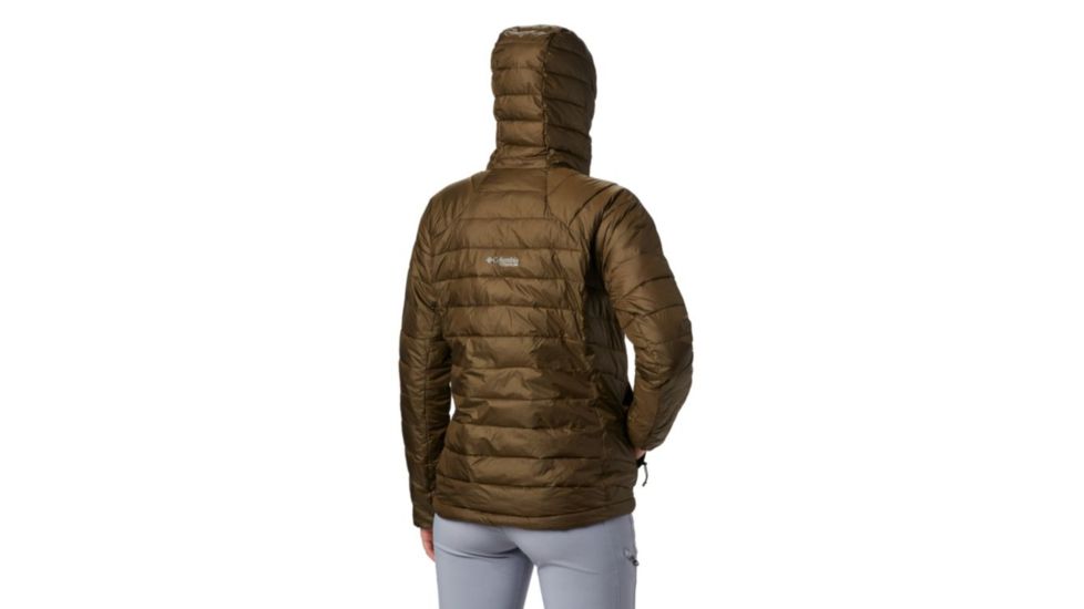 Columbia Snow Country Hooded Jacket - Womens, Olive Green, Medium, 1823071319-M