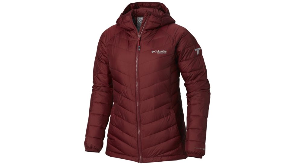 Columbia Snow Country Hooded Jacket - Womens, Rich Wine, Small, 1823071624-S