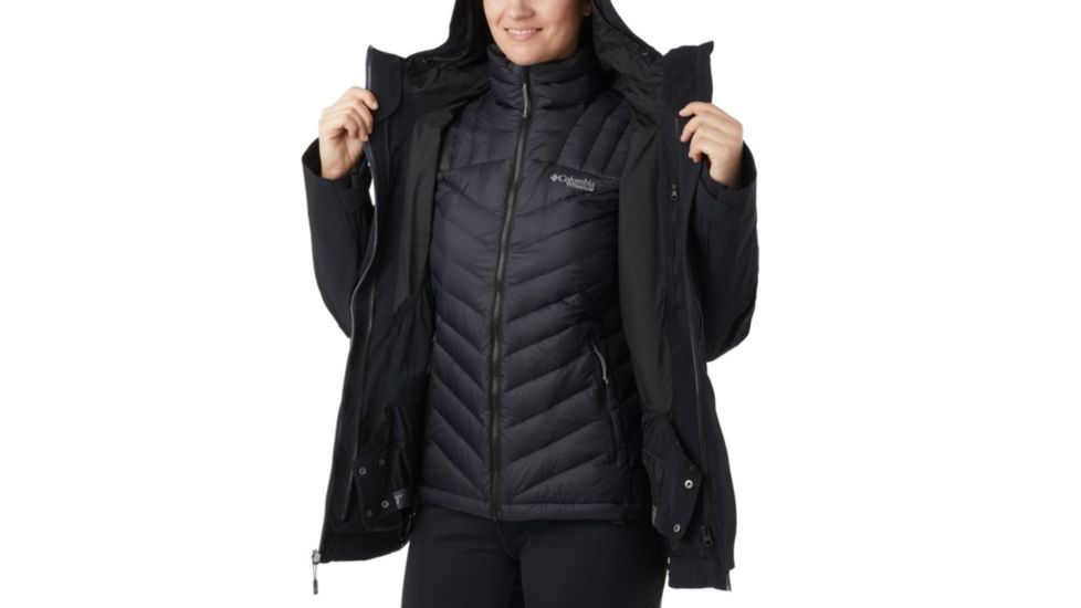 Columbia Snow Rival Interchange Jacket - Womens, Black, Small, 1801021011-S