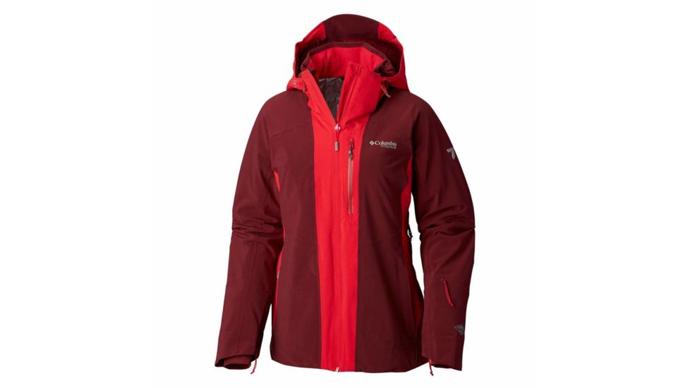 Columbia Snow Rival Jacket, Rich Wine, Red Mercury, XL - Womens, 1798351624-XL