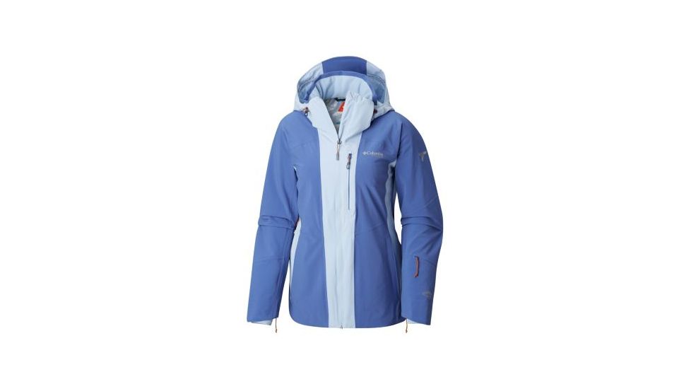 Columbia Snow Rival Jacket - Womens, Eve/Faded Sky, Large, 1798351593-L