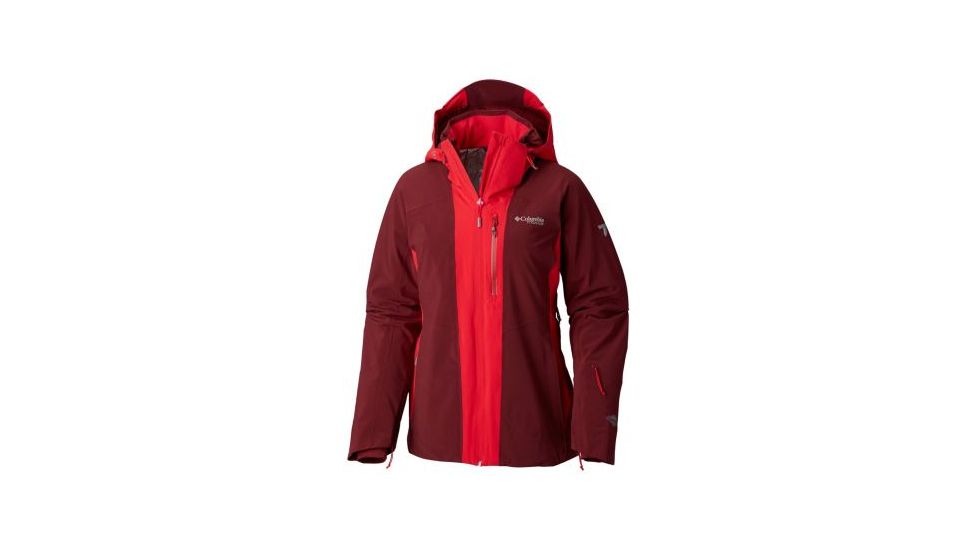 Columbia Snow Rival Jacket - Womens, Rich Wine/Red Mercury, Large, 1798351624-L